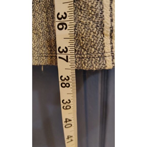 Maeve Anthropologie Women's Gray Striped Wrapped Column Dress Size Medium - Picture 6 of 7